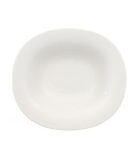 Premium Porcelain 24x21 cm Villeroy & Boch New Cottage Basic Soup Plate White 