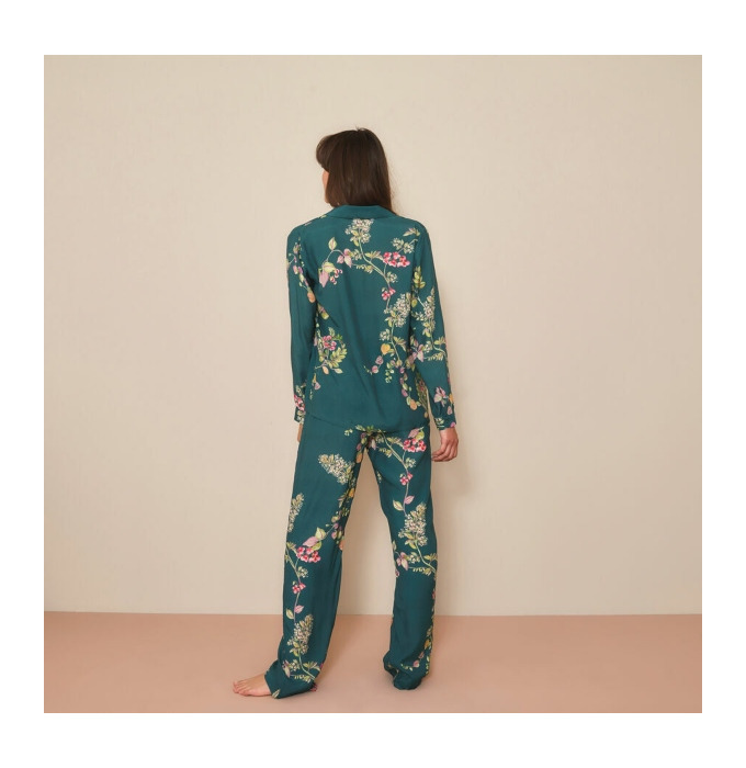 Woman pyjama (woven) 100% cotton, persan S For her Laurence