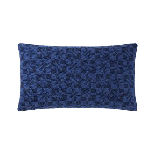 Dekoratīvā spilvendrāna, tumši zils K Monogram Kenzo