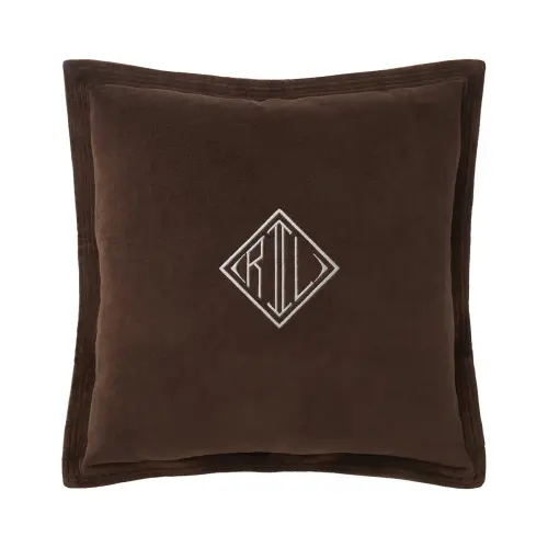Dekoratīvā spilvendrāna, šokolādes C Velvet Ralph Lauren