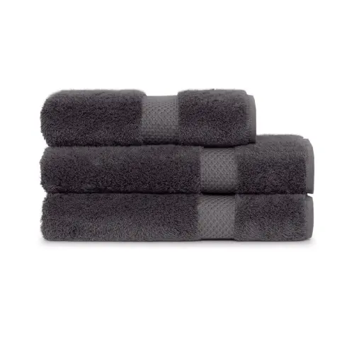 Towel, slate ETOILE Yves Delorme