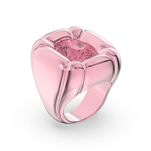 Kokteiļu gredzens, Rozā Dulcis Swarovski