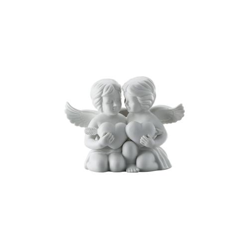 Eņģeļu pāris ar sirdi 12 cm Engel / Angels Rosenthal
