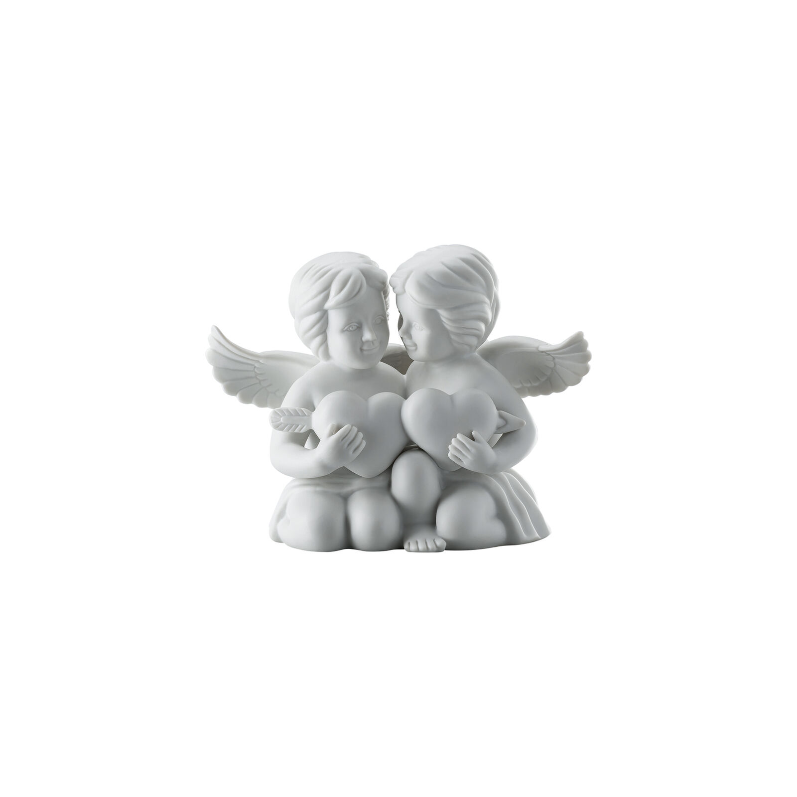 Eņģeļu pāris ar sirdi 12 cm Engel / Angels Rosenthal