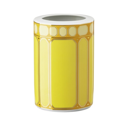Vase, Yellow 15 cm Signum Swarovski x Rosenthal