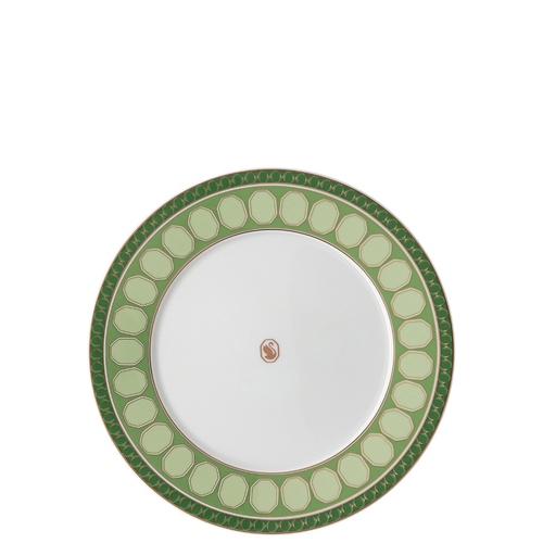 Plate, Green 23 cm Signum Swarovski x Rosenthal