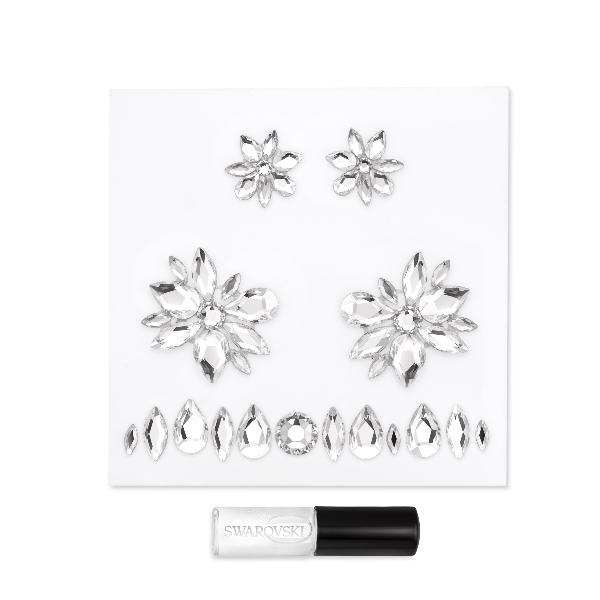 Комплект украшений для пирсинга, Белый Swarovski