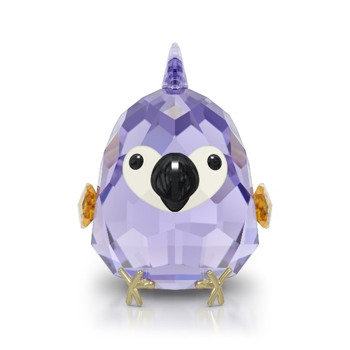 Лиловый какаду Swarovski
