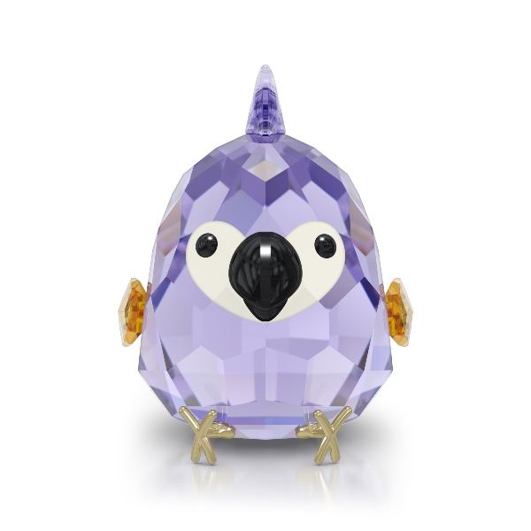 Лиловый какаду Swarovski