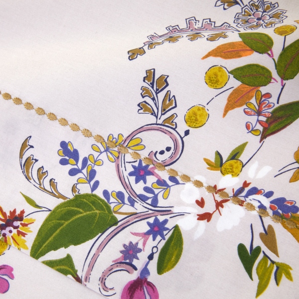 Flat sheet Romances Yves Delorme 3