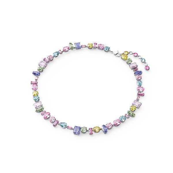 Kaklarota, Jaukti griezumi, Daudzkrāsains, Rodija pārklājums Gema Swarovski 2