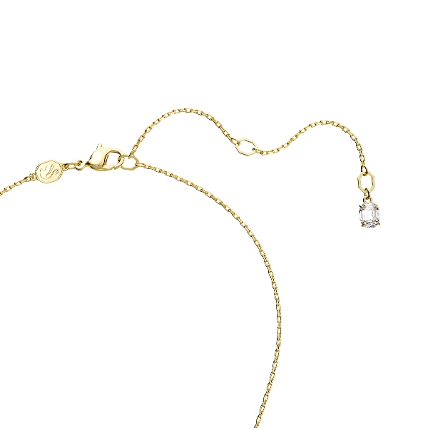 Kulons, Taisnstūra griezums, Zaļais, Zelta toņa parklājums Stilla Swarovski 3