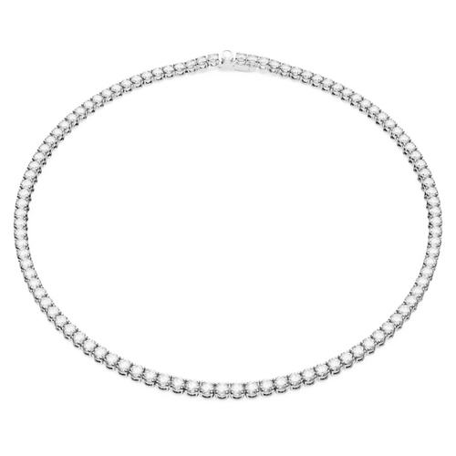 Kaklarota, Balts, Rodija pārklājums Matrix Swarovski
