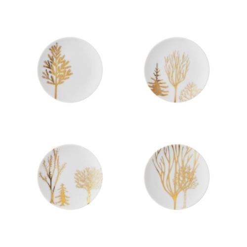 Комплект тарелок 4 шт. 10 cm TAC Gropius Festive Rosenthal