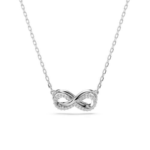 Kulons, Pave, Bezgalība, Balts, Rodija pārklājums Hyperbola Swarovski