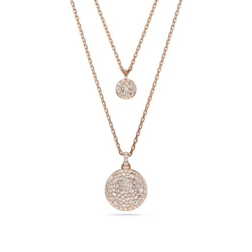 Apvienotais Kulons, Balts, Rozā zelta toņa pārklājums Sublima Swarovski