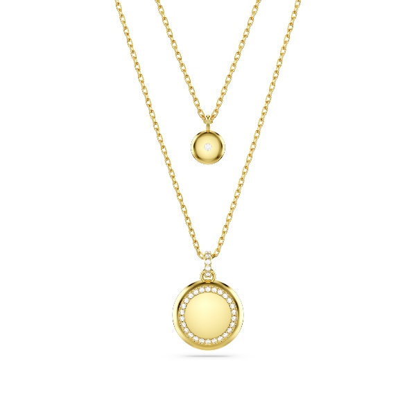 Apvienotais Kulons, Balts, Zelta toņa parklājums Sublima Swarovski 5
