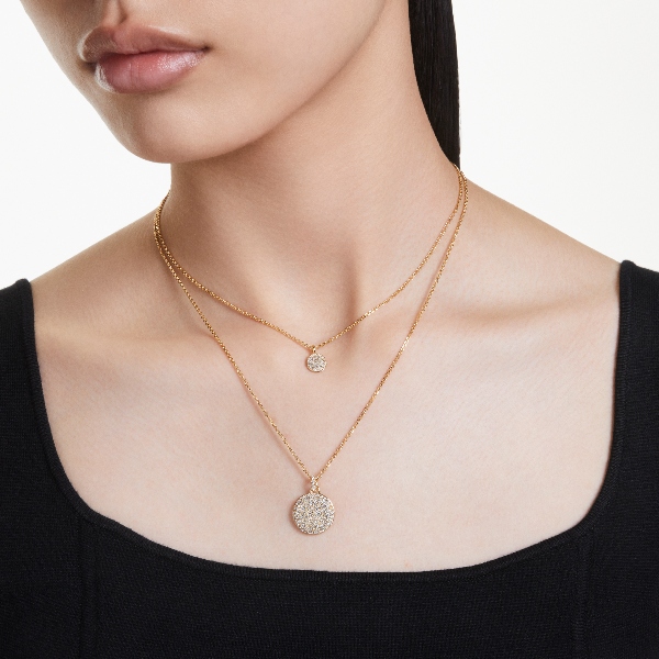 Apvienotais Kulons, Balts, Zelta toņa parklājums Sublima Swarovski 9