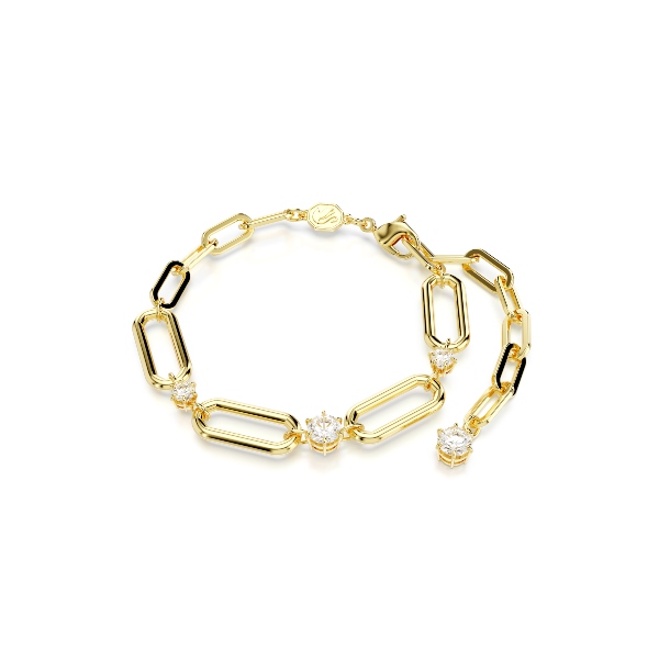 Браслет, Белый, Покрытие оттенка золота Constella Swarovski 2