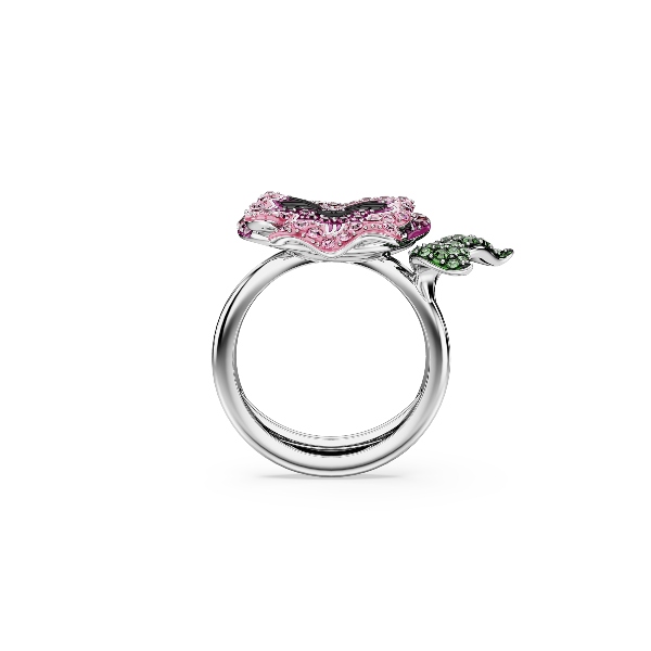 Kokteiļgredzens, Rodija pārklājums Alice In Wonderland Swarovski 4
