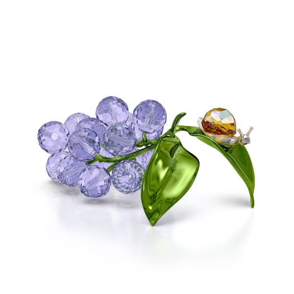 Улитка и черника Idyllia Swarovski