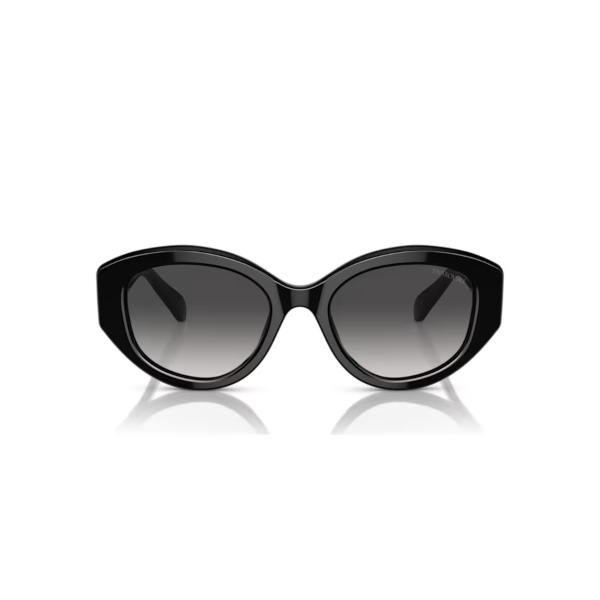 Sunglasses, Cat-eye shape, Black Swarovski 2