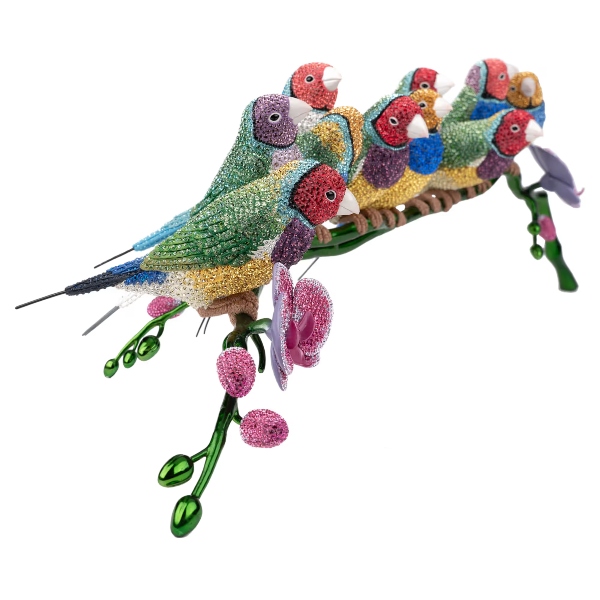 Гульдовы амадины Crystal Myriad Swarovski 6
