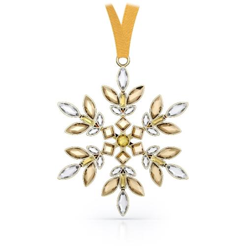 Новогоднее украшение, жёлтое Swarovski