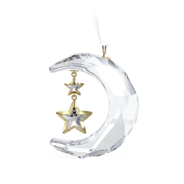 Mēness rotājums Holiday Swarovski 3