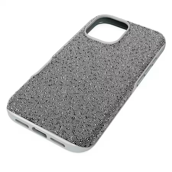 Чехол для смартфона, iPhone 16, Оттенок серебра High Swarovski 2