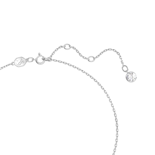 Kulons, Kvadrātveida griezuma kristāli, Oktobris, Roza, Rodija pārklājums Birthstone Swarovski 3