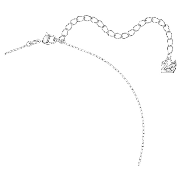 Комплект, Bow, Синий, Родиевое покрытие Swarovski 3