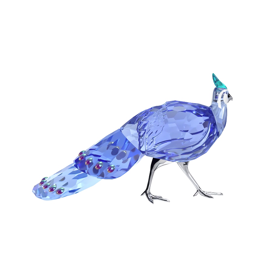 Palawan Peacock-Pheasant Idyllia Swarovski 4
