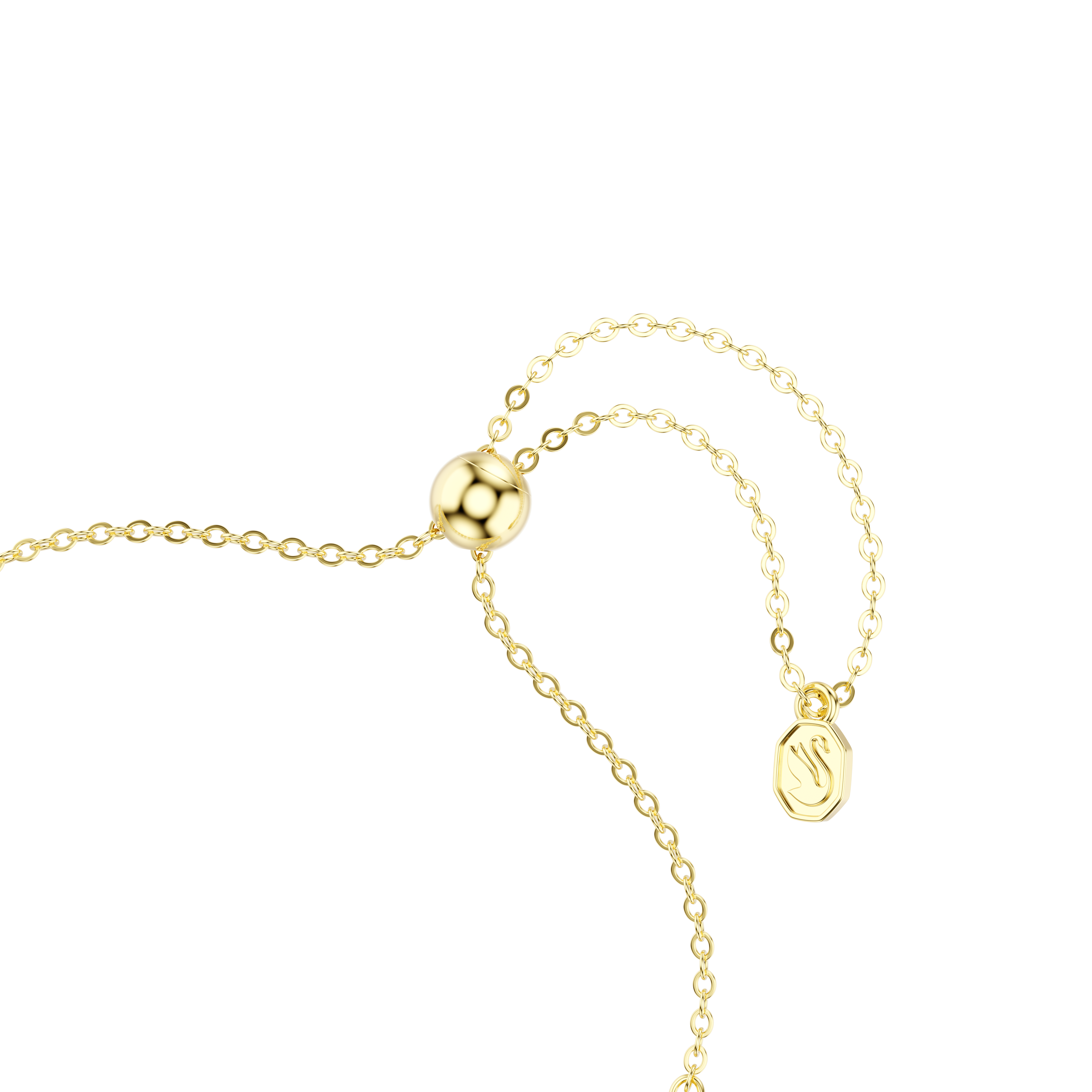 Bracelet, Round cut, Blue, 18K gold finish Imber Swarovski 3