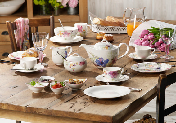 Salātu trauks 45 x 31 cm Mariefleur Gris Villeroy & Boch 3