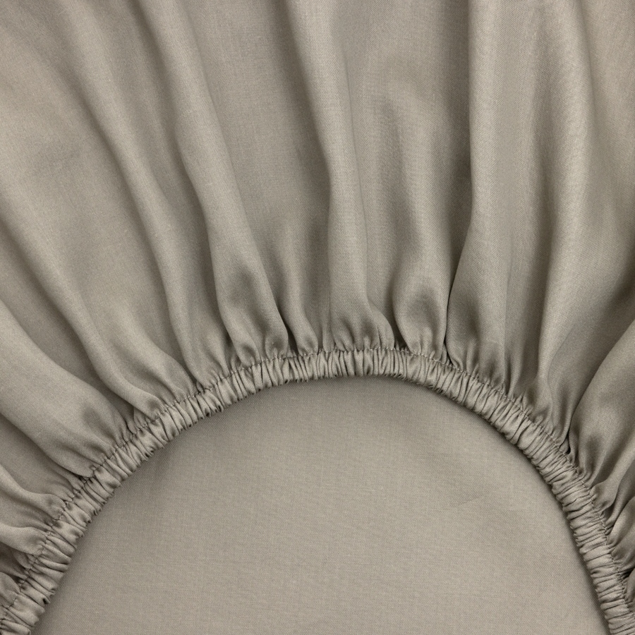 Fitted sheet, Kaki Triomphe Yves Delorme 2