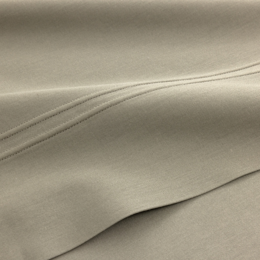 Bottom flat sheet, Kaki Triomphe Yves Delorme 3