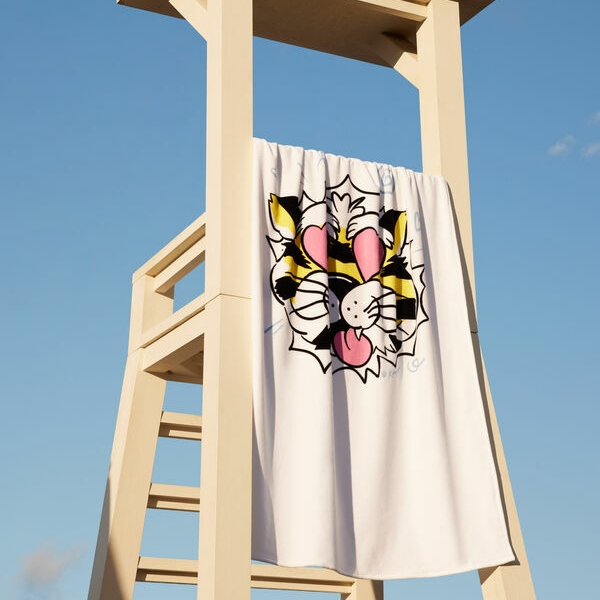 K Tigersm, Beach towel 100 x 170 cm Kenzo 4