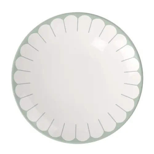 Vert, Тарелка салатная / десертная 21 cm, зеленая Fleur Villeroy & Boch