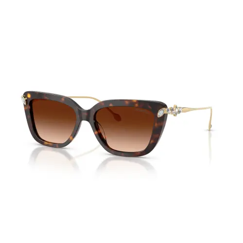Sunglasses, Cat-eye shape, Havana Mesmera Swarovski