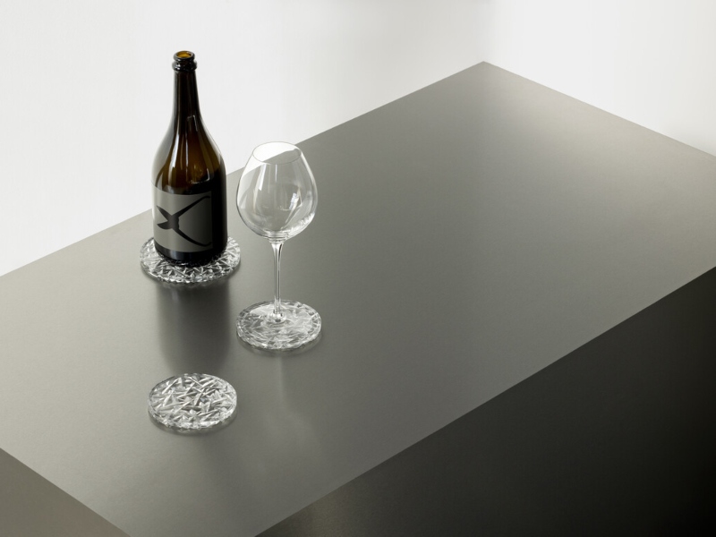 Pudeļu paliktņis 12 cm Carat Orrefors 2