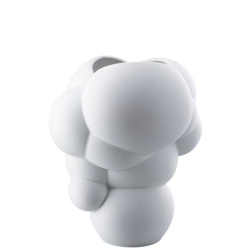 White-mat,Vase 26 cm Skum Rosenthal