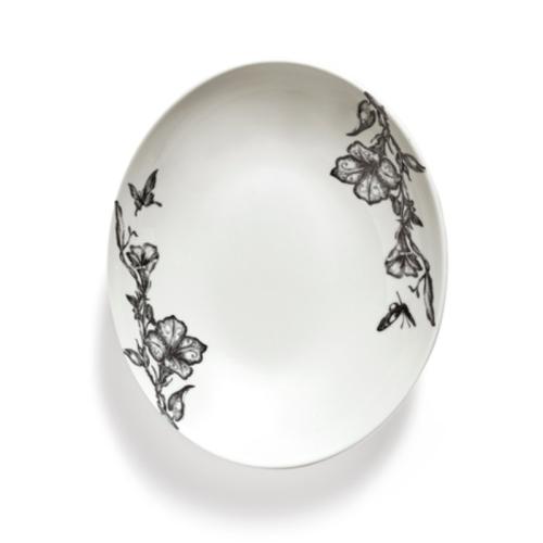 Oval bowl M, magical blossom 23 cm