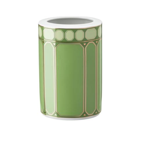 Vase, Green 15 cm Signum Swarovski x Rosenthal