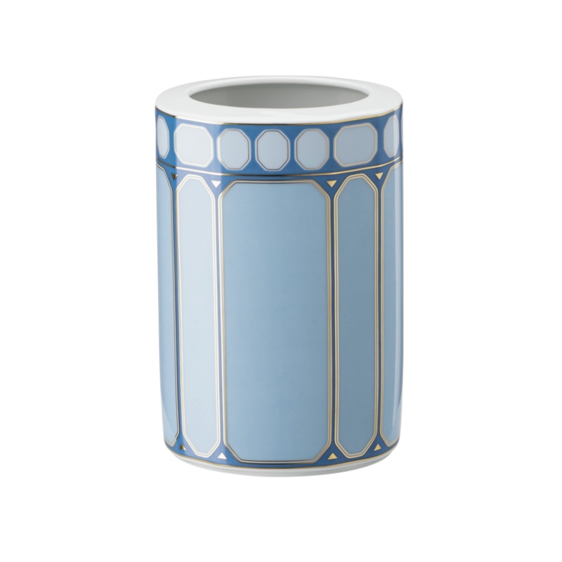 Vase, Blue 15 cm Signum Swarovski x Rosenthal