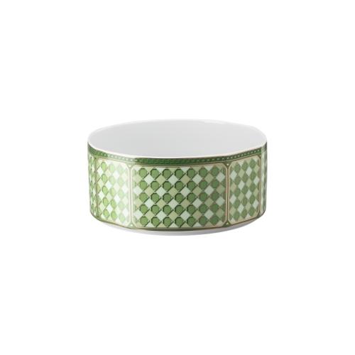 Bowl, Green 19 cm Signum Swarovski x Rosenthal