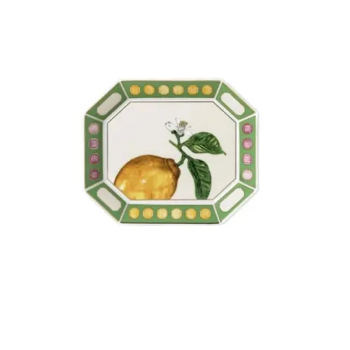 Dish, Green 15x12 cm