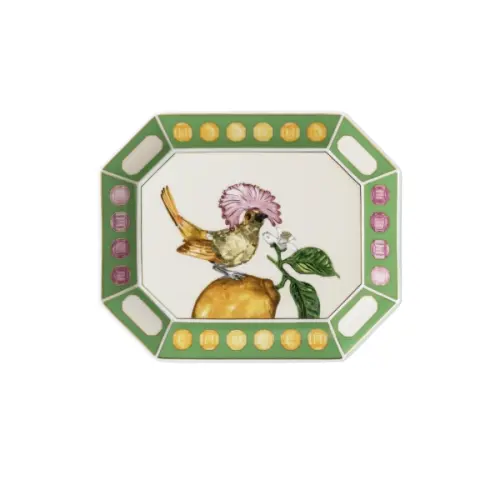 Dish, Green 20x16 cm