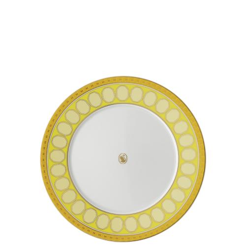 Plate, Yellow 23 cm