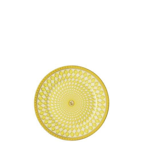 Plate, Yellow 18 cm